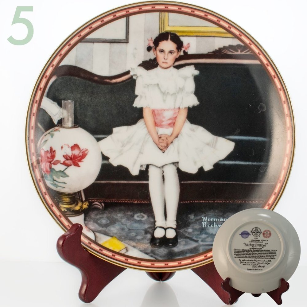 NORMAN Rockwell Collectors Plates | Nostalgic Decor | The Saturday Evening Post - Picture 6 of 8